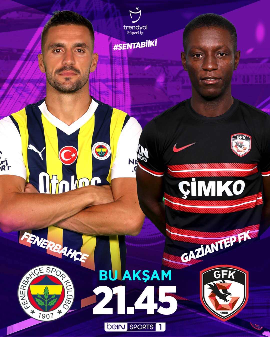 Fenerbahçe Gaziantep FK Canlı Maç İzle Bein Sports