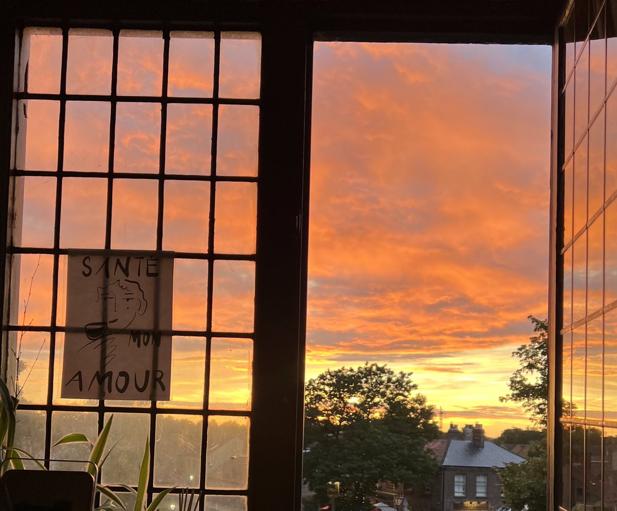 Last nights sunset was mighty fine.