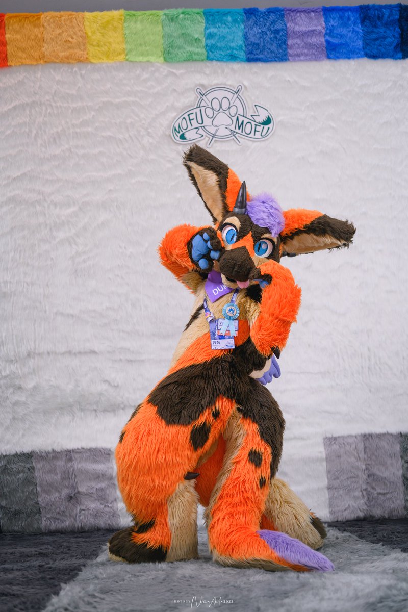 Fallkui's tweet photo. 私はかわいいですか～？👅👅

#FursuitEveryday

📸 ： @makanae02 https://t.co/BEr4PdBUIX