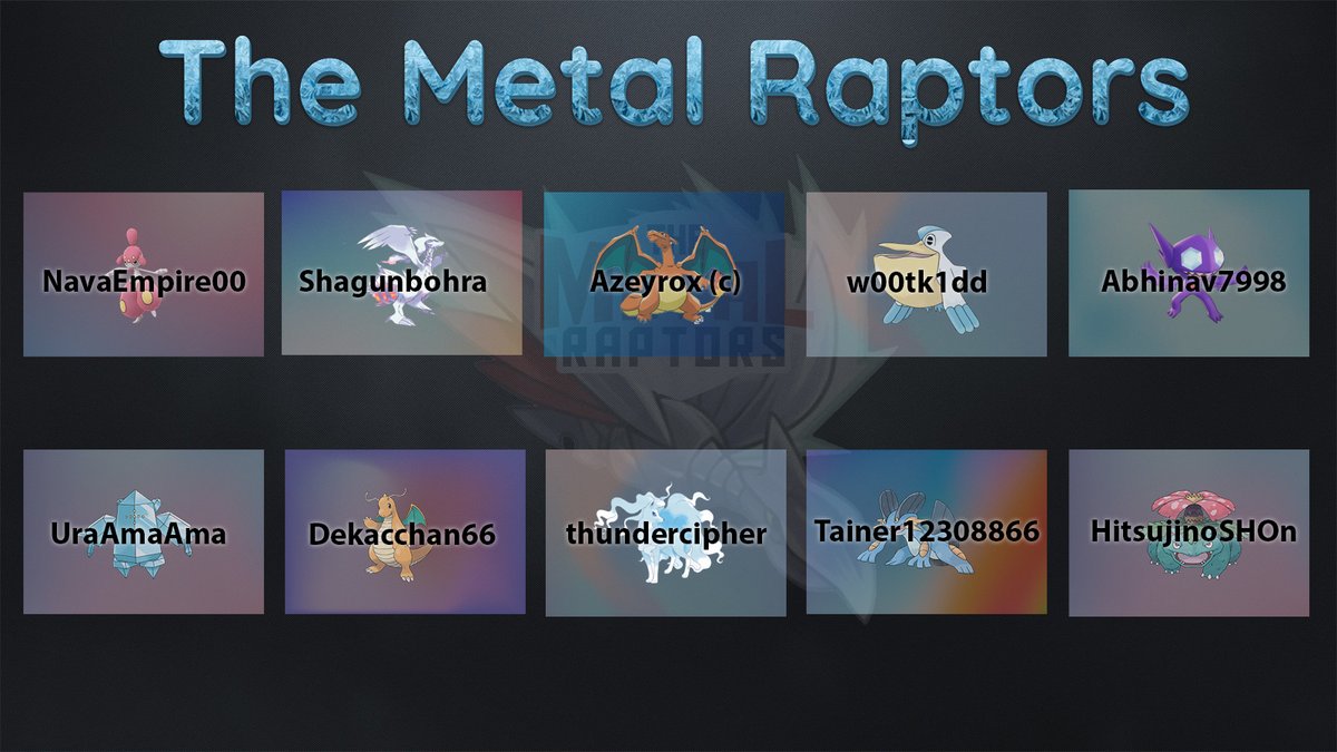 The Metal Raptors tweet media
