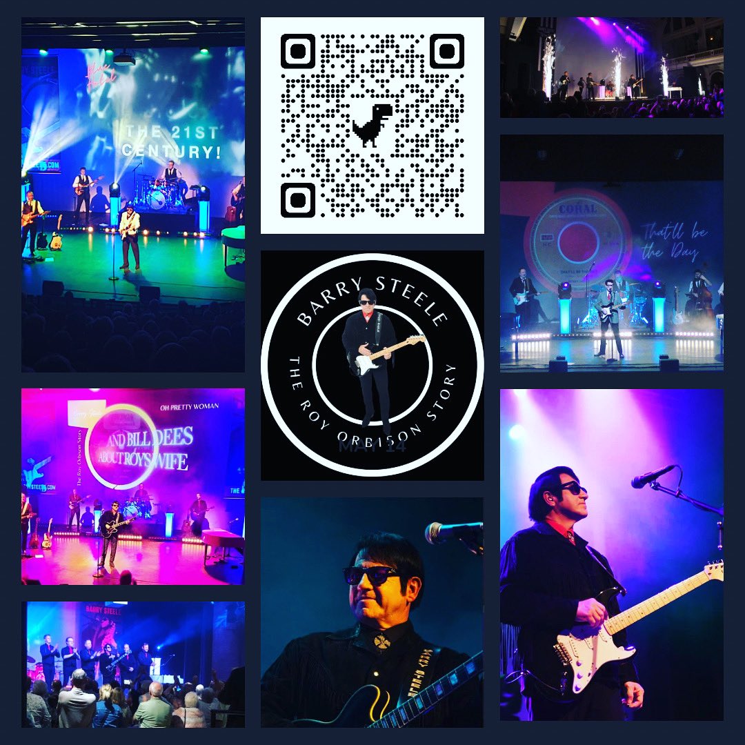 barrysteele's tweet photo. This week - Cardiff New Theatre and The Embassy Skegness .
If you want the real deal the name on the ticket π« is #barrysteele.
#royorbison #therealdeal #prettywoman https://t.co/67HE47D09t