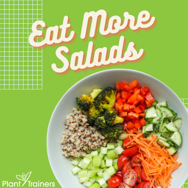 🌱🥗 Saladlicious Vibes 🥗🌱

Hey Insta fam! 🌟 Ready to embrace the green revolution? 🌿 Let's talk about the magical power of salads! 🥗💚

🍃 Say bye-bye to boring meals and hello to a vibrant plant-based plate! 

#SaladliciousVibes #PlantBasedEating #EatTheRainbow
