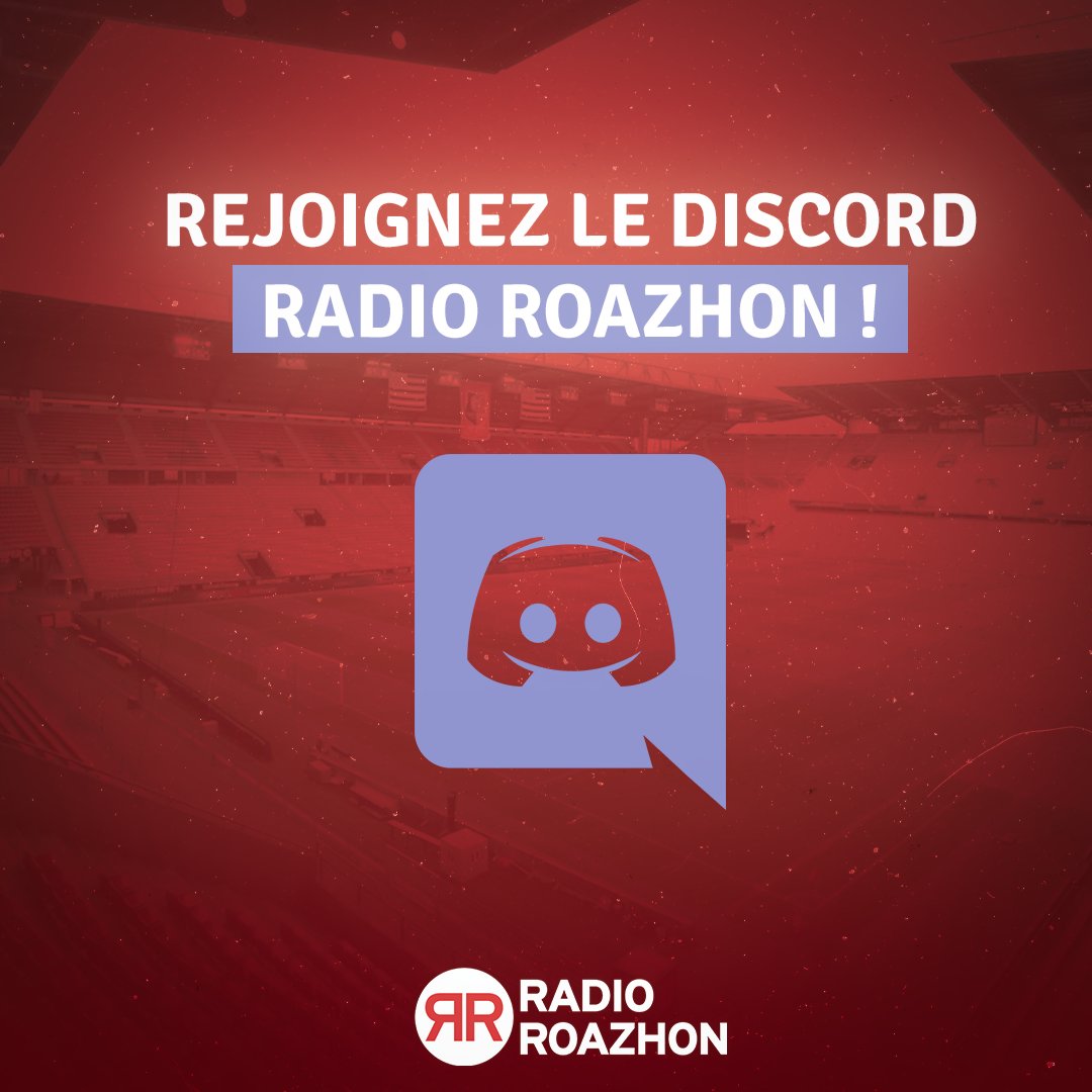 Nous sommes ravis de vous annoncer l'ouverture du Discord de Radio Roazhon 🎉

🔴⚫️ Rejoignez notre communauté dynamique de passionnés du Stade Rennais Football Club – Un espace pour échanger et contribuer ensemble à notre passion commune pour le SRFC !

discord.gg/S4JFhhtYwH