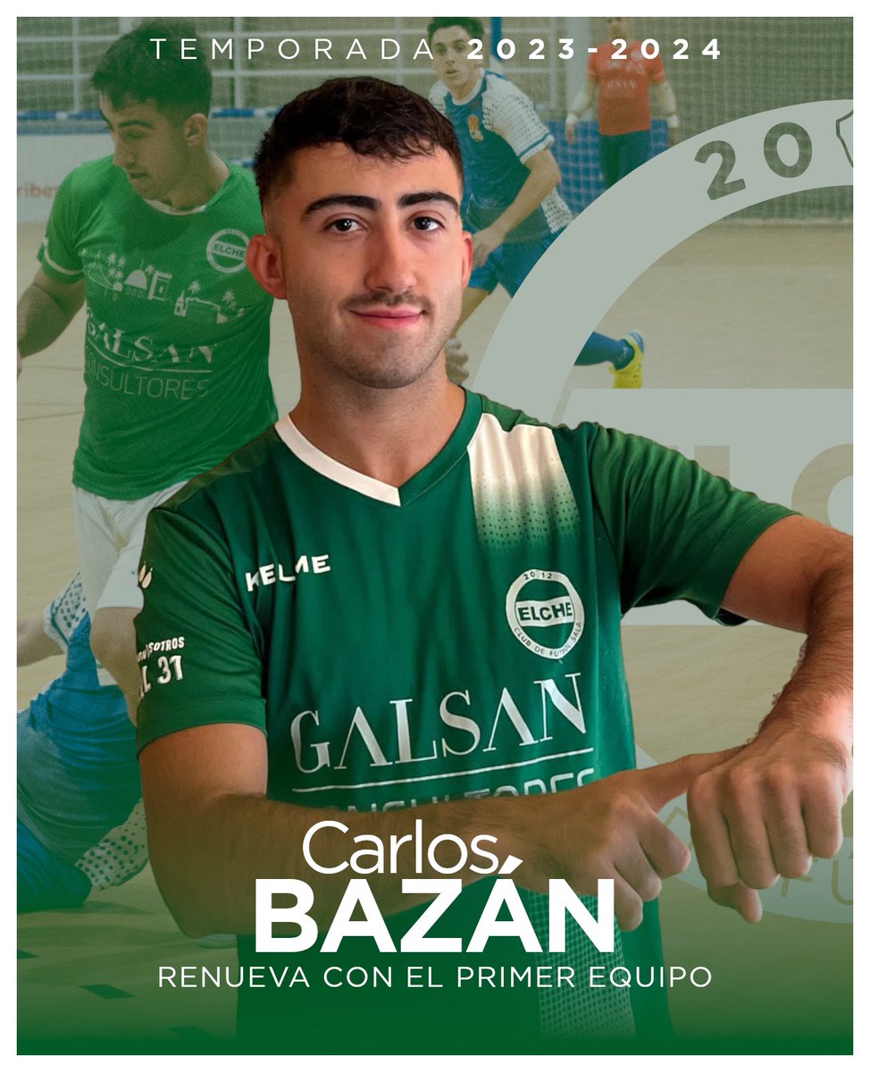 ✅ 𝗖𝗮𝗿𝗹𝗼𝘀 𝗕𝗮𝘇𝗮́𝗻 | 23-24

🤩 La pausa. La lectura. El liderazgo.

✍️ No podía faltar en esta nueva temporada uno de los nuestros, de nuestra cantera.

<a href="/Decokeden/">Pinturas Decokeden</a> | #MuchoSala 💚🤍