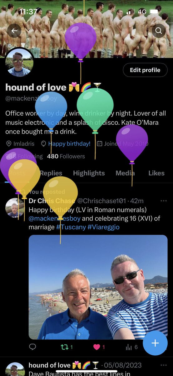 mackenziesboy's tweet image. Happy birthday to me #level55