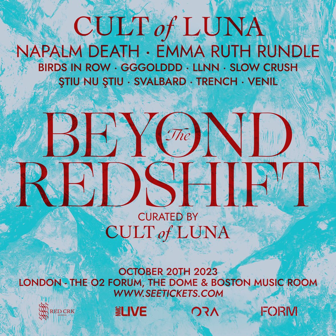 Score A/V (@scoreav) on Twitter photo 🔥 Breaking News : <a href="/EmmaRuthRundle/">Emma Ruth Rundle</a> x <a href="/wearebirdsinrow/">Birds in row</a> x @GGGOLDDDband x <a href="/officialND/">Napalm Death</a> x <a href="/slowcrushband/">Slow Crush</a> x <a href="/Svalbardband/">Svalbard</a> seront à l'affiche du Beyond The Redshift 2023 orchestrée par <a href="/Cultofluna_off/">Cult of Luna</a>. 🔥 Breaking News : <a href="/EmmaRuthRundle/">Emma Ruth Rundle</a> x <a href="/wearebirdsinrow/">Birds in row</a> x @GGGOLDDDband x <a href="/officialND/">Napalm Death</a> x <a href="/slowcrushband/">Slow Crush</a> x <a href="/Svalbardband/">Svalbard</a> seront à l'affiche du Beyond The Redshift 2023 orchestrée par <a href="/Cultofluna_off/">Cult of Luna</a>.