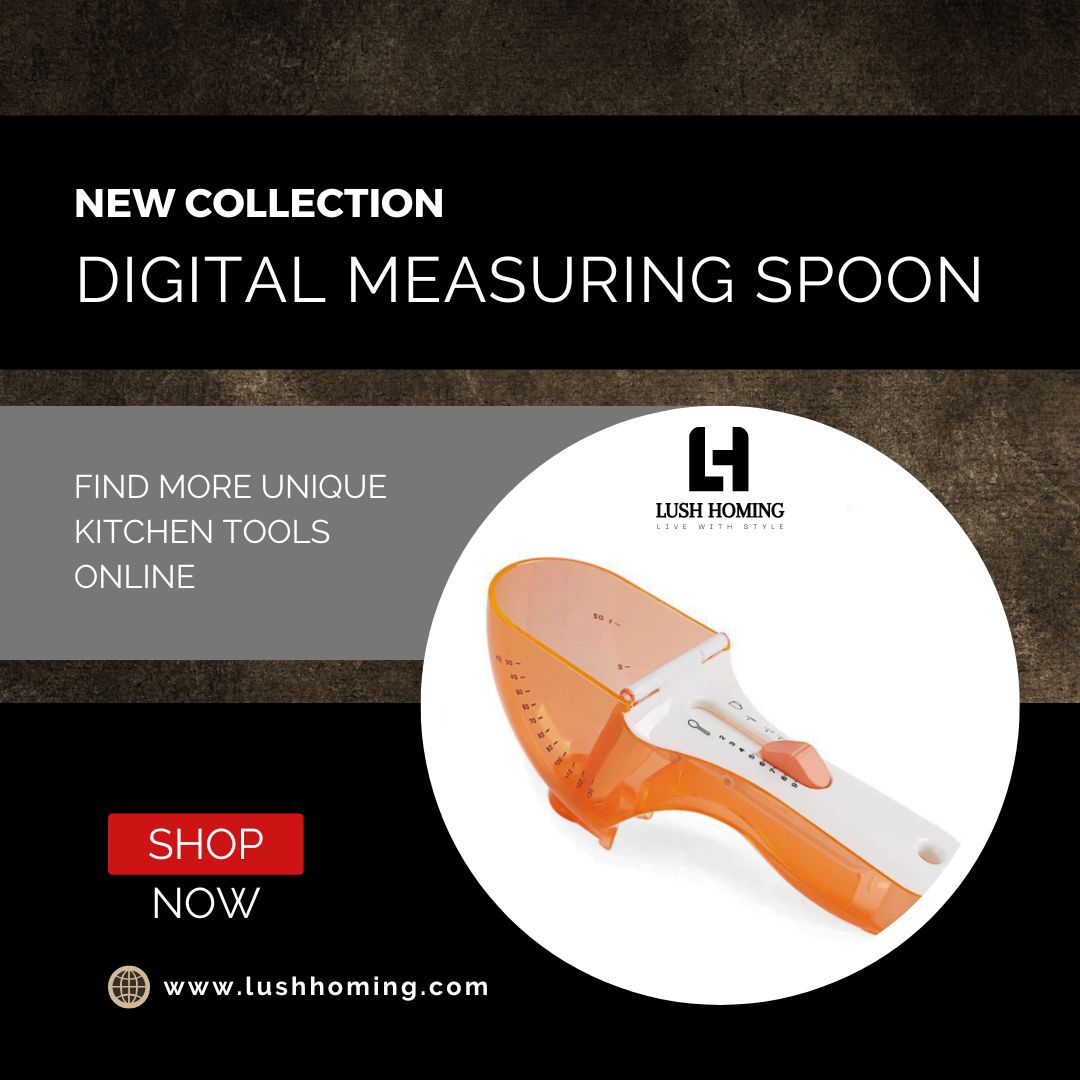 lushhoming's tweet image. A must-have for every kitchen!
lushhoming.com
#DigitalMeasuringSpoon #PrecisionCooking #AccurateMeasurements #CookingInnovation #KitchenEssentials #CookingWithPrecision #MeasuringMadeEasy