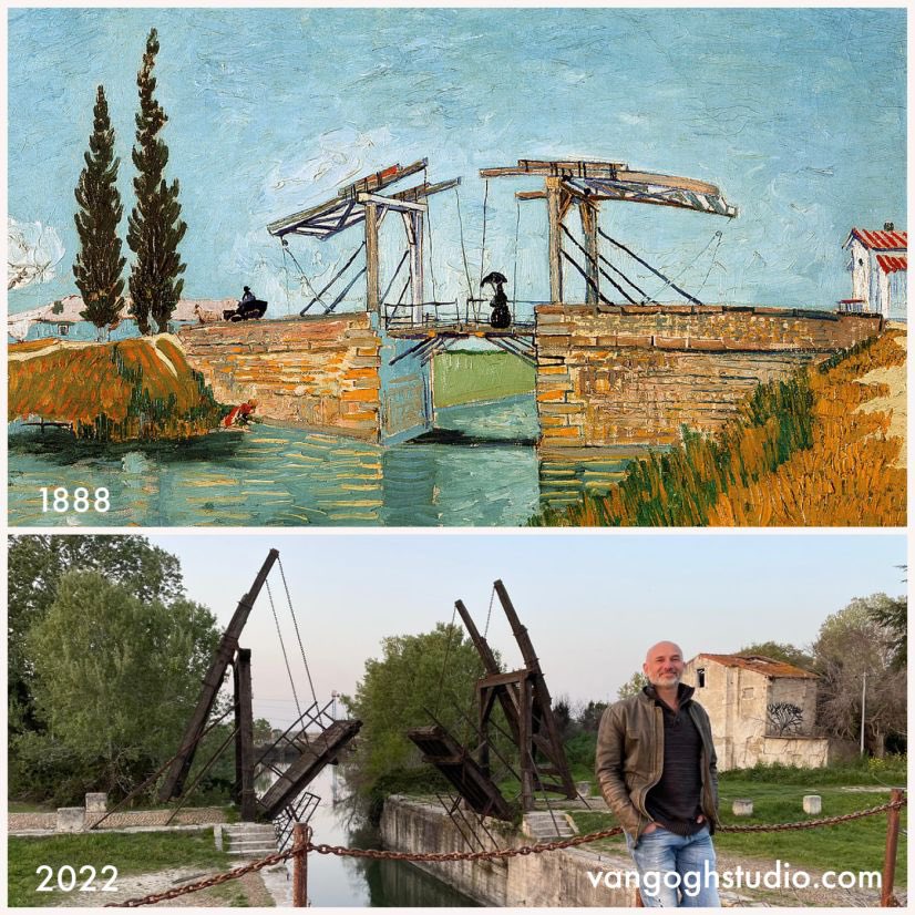 The Langlois Bridge 
#vangogh

🌻Follow in Van Gogh’s footsteps in the South of France: 

vangoghstudio.com/follow-in-van-…