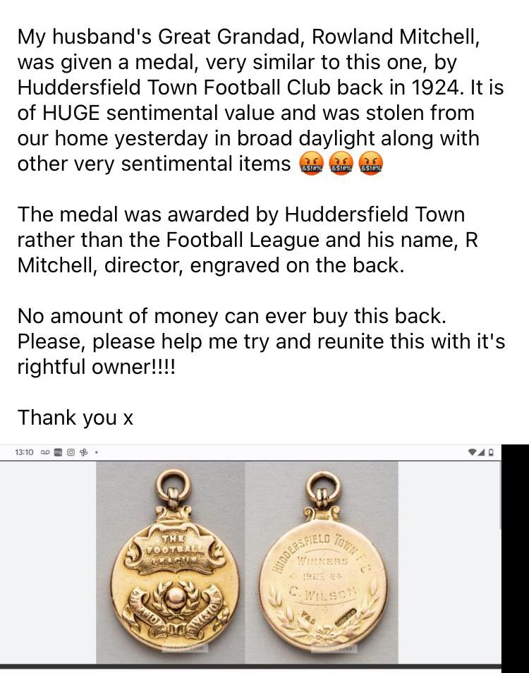 HotlineHtafc_'s tweet photo. This was doing the rounds on Facebook yesterday. Thought it would be worth sharing on here. Shares appreciated folks. #Htafc https://t.co/9Tl8CQKe1s