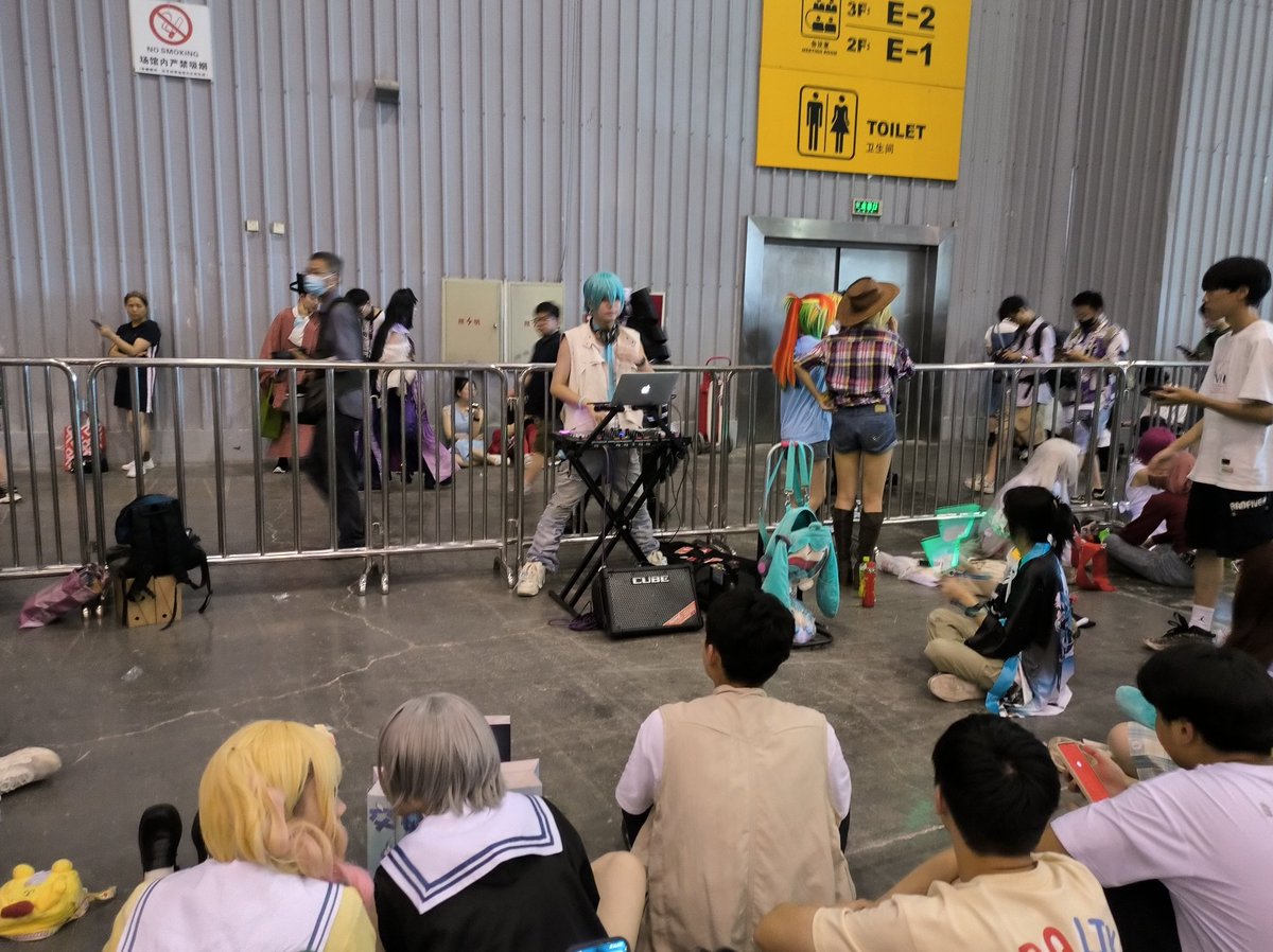 WheatSprig's tweet image. 漫展DJ
#cd26 #comiday #漫展 #成都漫展