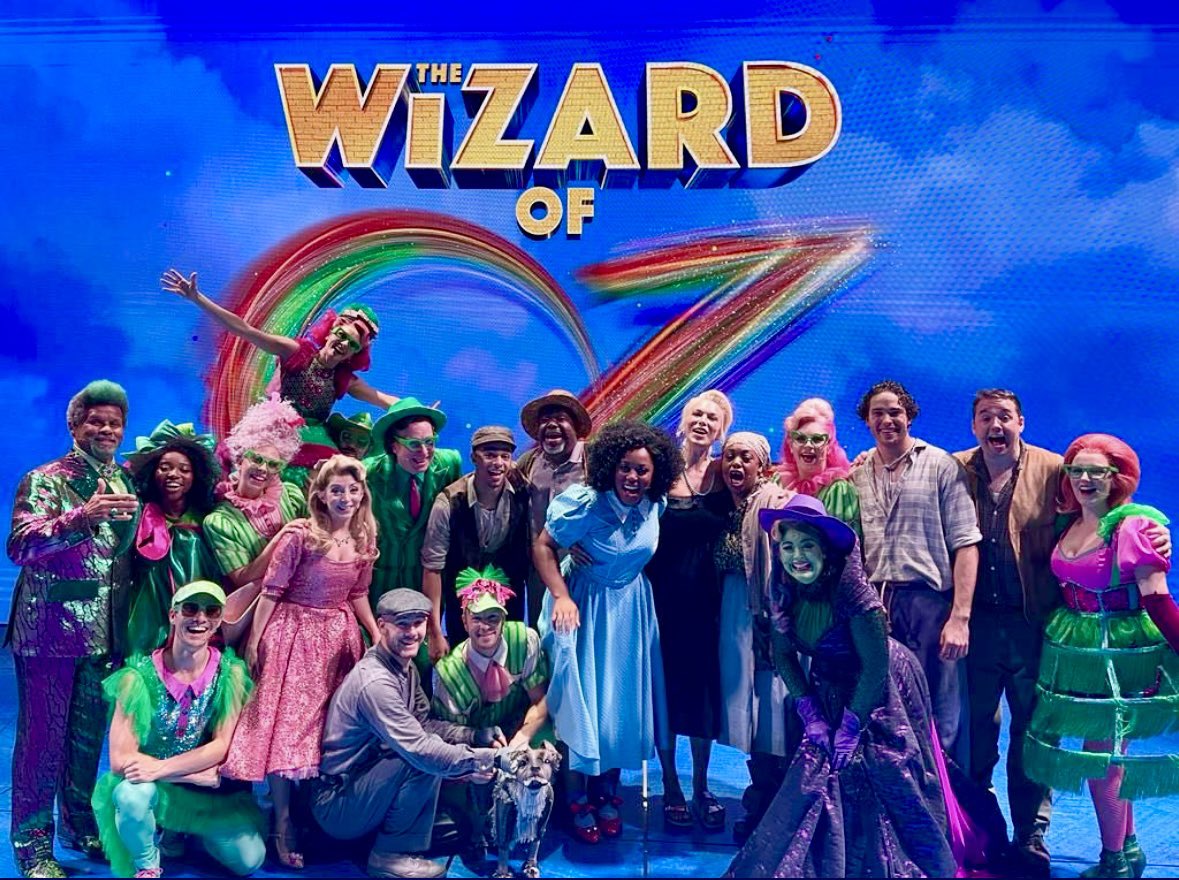 Magical to be back with my fellow (reimagined!) Ozians! What a brilliant,totally flawless company they are! Truly. It’s a fabulous production,it was palpable how much they dig each other,just as it should be. The Merry ole land of Oz indeed! ❤️Thank you my friends.