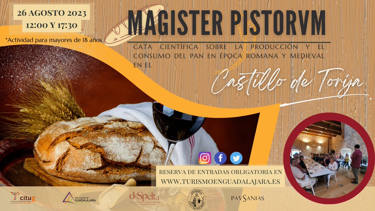 ⚠¡Atención, atención! 

🥖Se acerca un nuevo evento al CITUG.

🕒Las entradas estarán disponibles a partir del MARTES 15 de agosto. ¡No te quedes sin ellas!

⬇Más info: