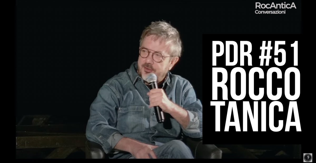 danielerielli's tweet photo. Questa sera alle 21 su Youtube, Spotify e tutti i canali podcast la première della spumeggiante puntata di #Pdrpodcast con #Roccotanica, registrata durante #RocAntica
Yt: https://t.co/MscC3e7l65
Spotify:
https://t.co/w9jCr7hn6R https://t.co/69mxX7CZ0q