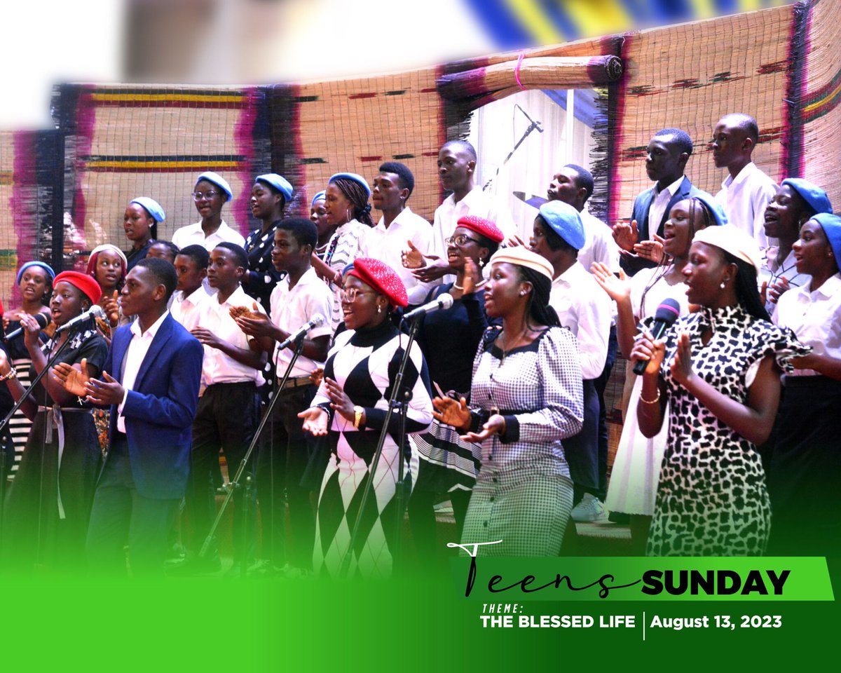 GnbcLagos's tweet photo. Welcome to Teens Sunday
Join us again this evening by 4:30PM
Our stage play titled: Majemu: The Covenant
Exodus19: 5-6
#TeensWeek https://t.co/AJou3VWw8T
