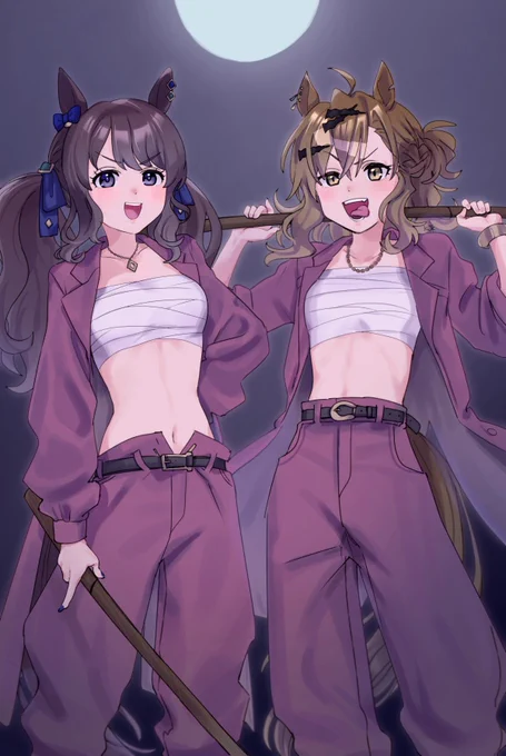 ポケジョダとかいうトップクが似合いすぎる親子 