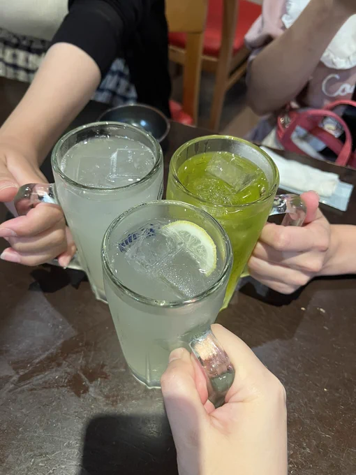 レイヤーたちに合流