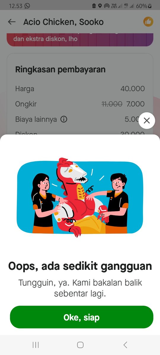 Maaf maaf thok gak ada perbaikan. Jangan php dong
.....
😒