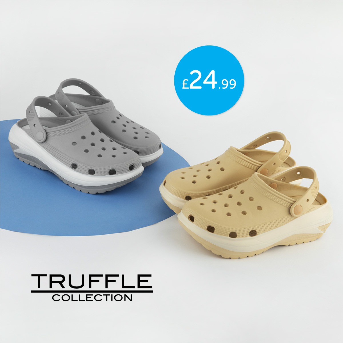 👟✨ Discover ultimate comfort with Shoe Zone's comfy clogs! From home to town, these cosy companions have your feet covered. Stylish, comfy, and budget-friendly – step into a new level of relaxation today! 🌟🚶‍♀️