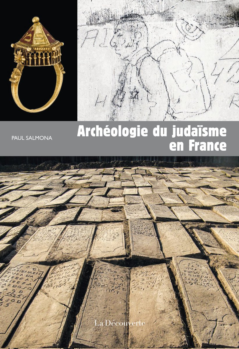 2/3

Pour en savoir plus sur l'#archéologie du #judaïsme en France.
cf. le dernier ouvrage de Paul Salmona (coédition <a href="/Inrap/">Inrap</a>
/ <a href="/Ed_LaDecouverte/">Éditions La Découverte</a> ) :

inrap.fr/archeologie-du…