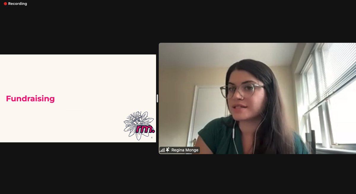 🧡 Sara [me!] was a part of my beginning in political work. I was an intern @runningstart, & I ended up running for office & becoming really passionate about helping other young women run. - @reginaamonge #LRMasterClass @LatinasRep