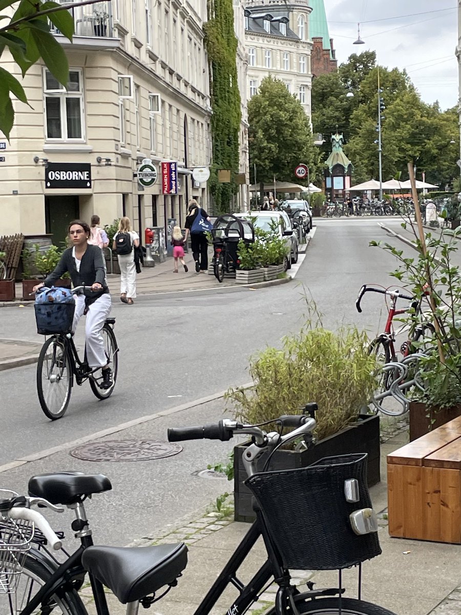 Enjoying Copenhagen’s many miles of streets designed for walking, cycling & wheeling, the UK’s current vitriol against low traffic neighbourhoods feels happily distant. And batshit crazy! #qualityoflife #climateaction #activetravel