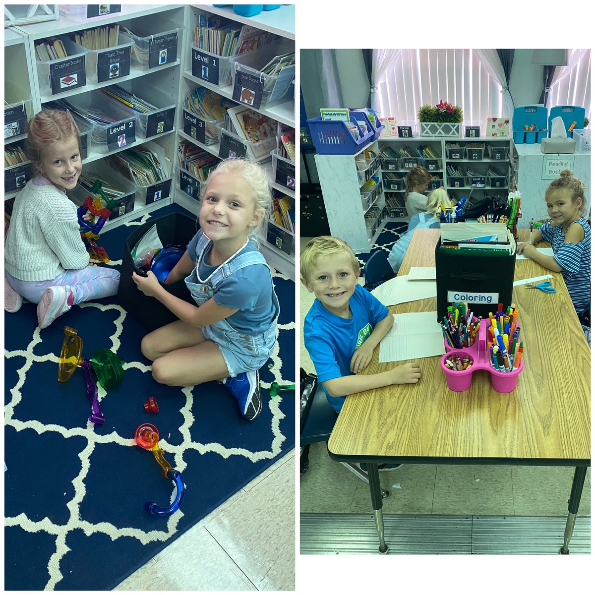 MrsBeckman1st's tweet photo. We LOVED our 1st S.T.E.A.M Friday!! 🎉❤️ @LaurelOakElem https://t.co/xpDg286z5b