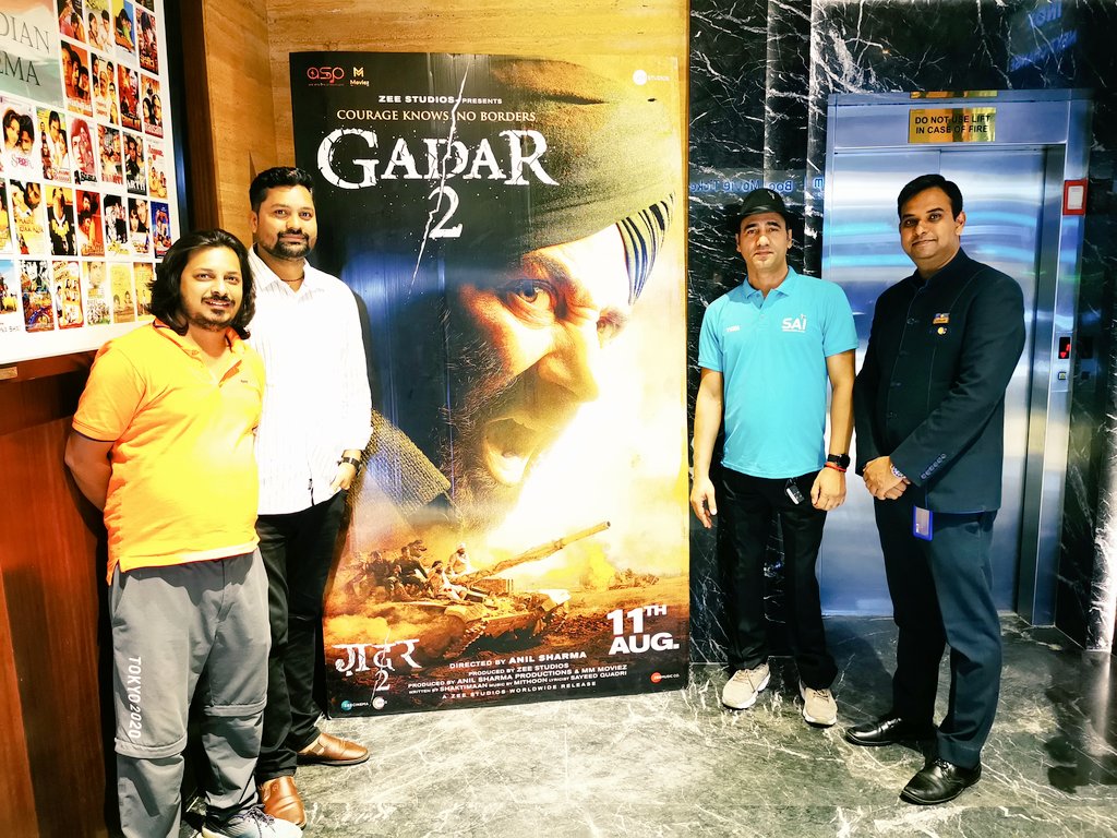 Singhraj Adhana (@adhanasinghraj) on Twitter photo I have recently watched #Gadar2. Thanks to <a href="/INOXMovies/">INOX Movies</a> for facilitating us with World Class Entertainment Service and for making the movie more enjoyable to watch. I have recently watched #Gadar2. Thanks to <a href="/INOXMovies/">INOX Movies</a> for facilitating us with World Class Entertainment Service and for making the movie more enjoyable to watch.