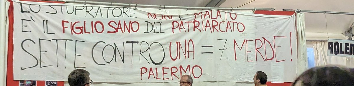 IlaFragolina's tweet photo. Sant'Eufemia, Agosto 2023
#merde #patriarcato #Palermo https://t.co/0OSBJhYfNH