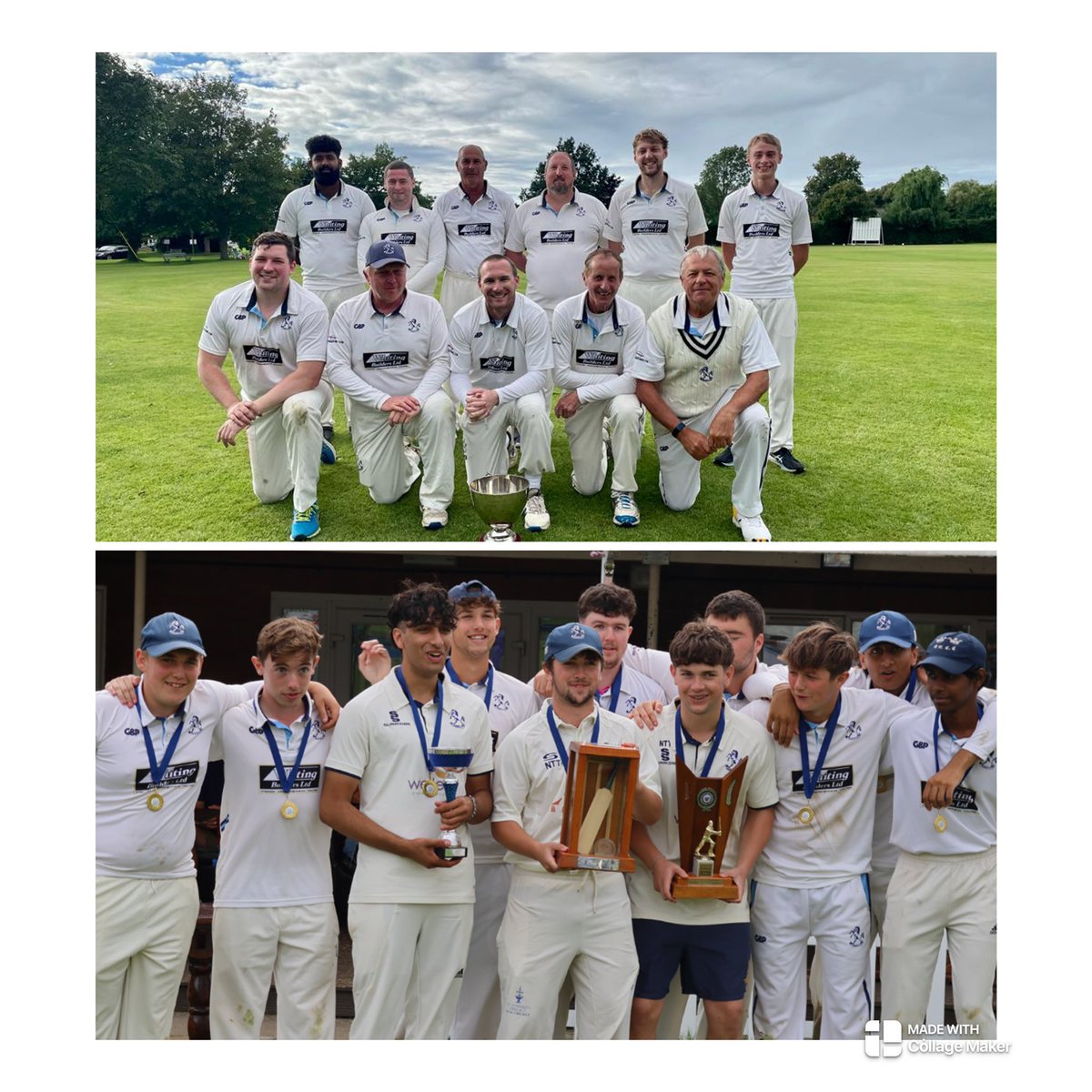 horspathcricket's tweet photo. 🏆 Here are our 4th team and under 19s winners!!!!! (Under 19s at the bottom for clarification!) 🏆

#UpThePath https://t.co/FEaA2HALhe