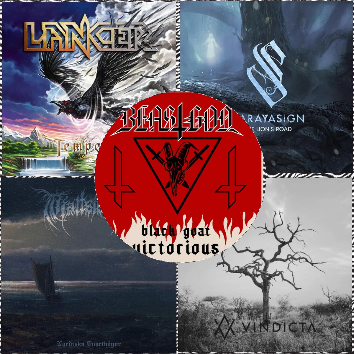 Vegmarg's tweet photo. NEW RELEASES IN SWEDEN! (Aug 7 - 20) @Lancermetal #sarayasign #Beastgod #Vindicta @afterearth_swe #Disarray #Speeder @Cyhra_official #Stuvemark @orbitculture #Fredagden13e #Permadeath @musicbydahlia 🇸🇪 https://t.co/Zlun9igISX
