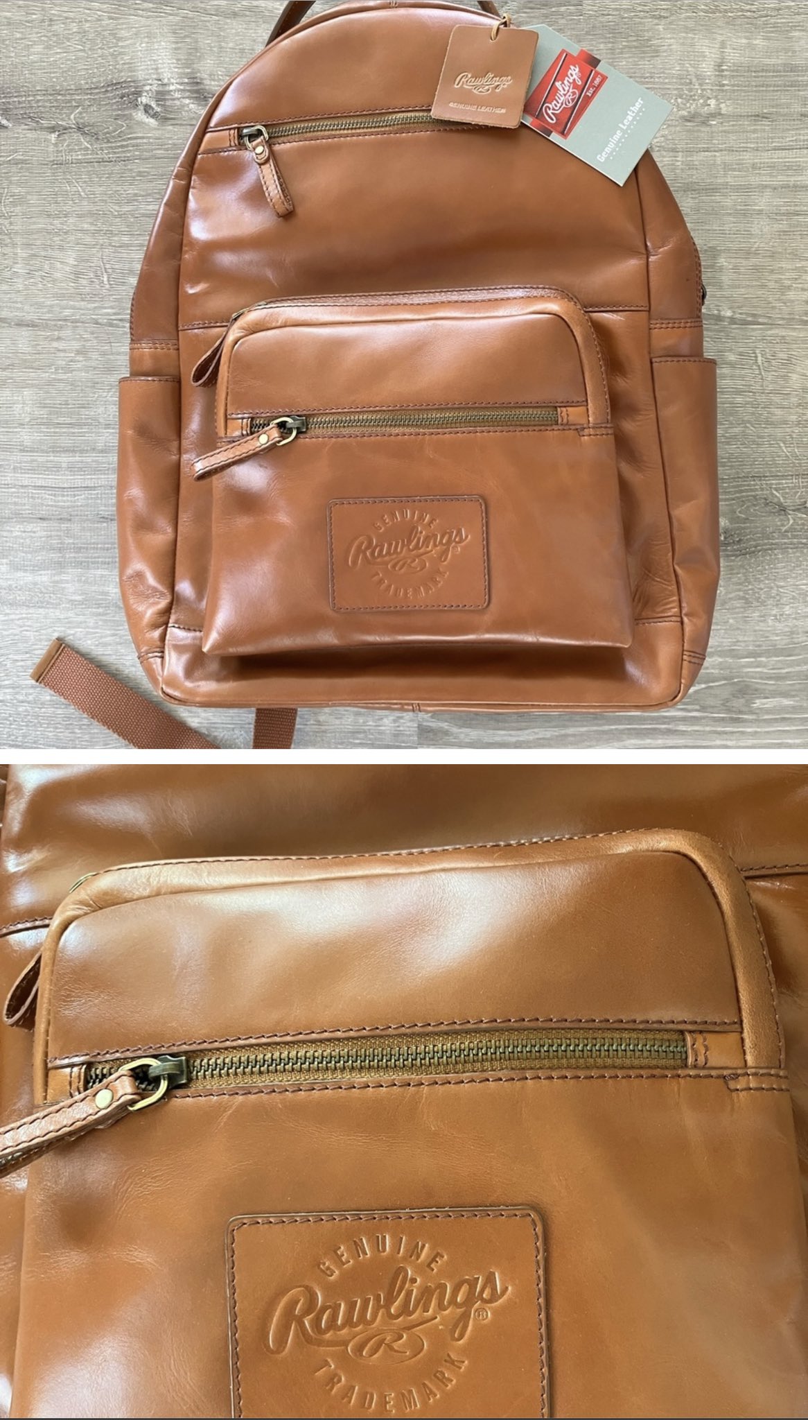 Estonia Leather Duffle Bag, Rawlings Estonia Collection