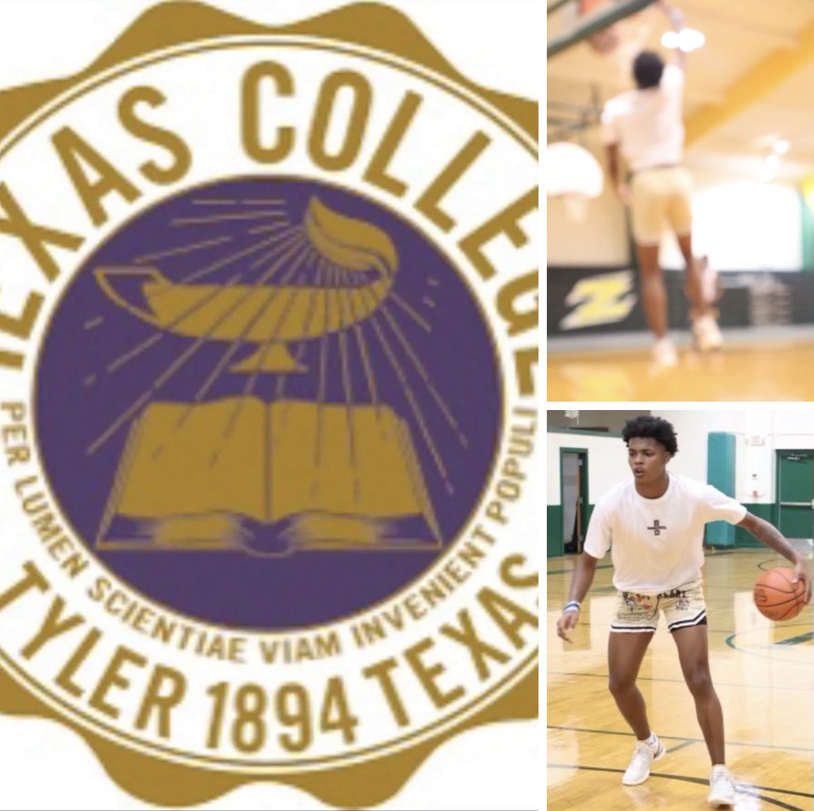 CoachTWJP's tweet photo. 6β5 wing Tyren Thomas (So) has transferred to Texas College in Tyler,Tx. Canβt wait to see him back on the court this upcoming season. Tyren will also be teaming up with his former high school teammate. @kxng_bubba
#God1st #trainwithjpworkouts #jptraining #whoyoutrainingwith https://t.co/BEoHitU1ho