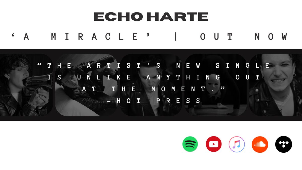 EchoHarteMusic's tweet photo. ‘A Miracle’ out now on all music platforms
#echoharte #amiracle #newmusic #outnow #nmf #writtenaboutmentalhealth #learntobattleourinnerdemons https://t.co/qRGdpG3McV