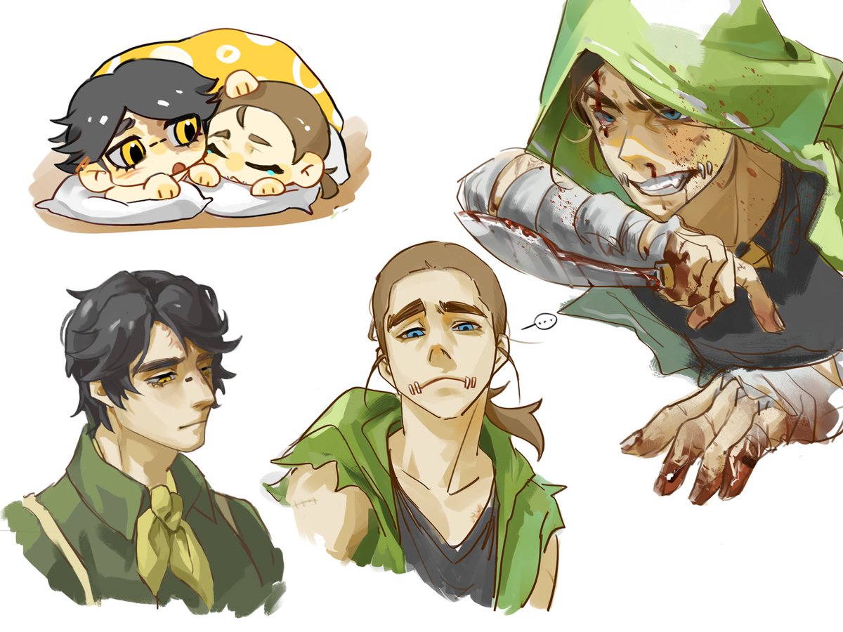hahahug_'s tweet photo. #探傭 #勘佣 #nortnaib
 #IdentityV https://t.co/6llAuPeZji