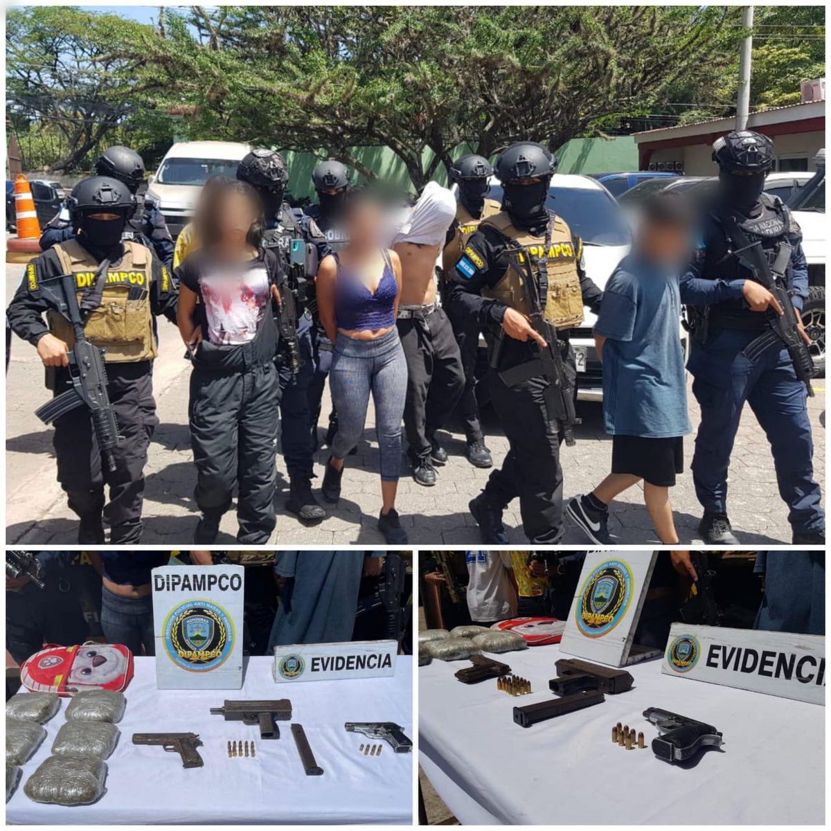 Gustavo Sanchez Velasquez (@hegusave) on Twitter photo Mediante #OperaciónCandado agentes de <a href="/DIPAMPCOHN/">D.I.P.A.M.P.C.O</a> y #policiafrontera capturaron en colonia Hábitat a 5 miembros de la pandilla 18 implicados en extorsión, sicariato y venta de drogas. Se les decomisó tres armas entre ellas una mini Uzi con la que atemorizaban a sus víctimas. Mediante #OperaciónCandado agentes de <a href="/DIPAMPCOHN/">D.I.P.A.M.P.C.O</a> y #policiafrontera capturaron en colonia Hábitat a 5 miembros de la pandilla 18 implicados en extorsión, sicariato y venta de drogas. Se les decomisó tres armas entre ellas una mini Uzi con la que atemorizaban a sus víctimas.