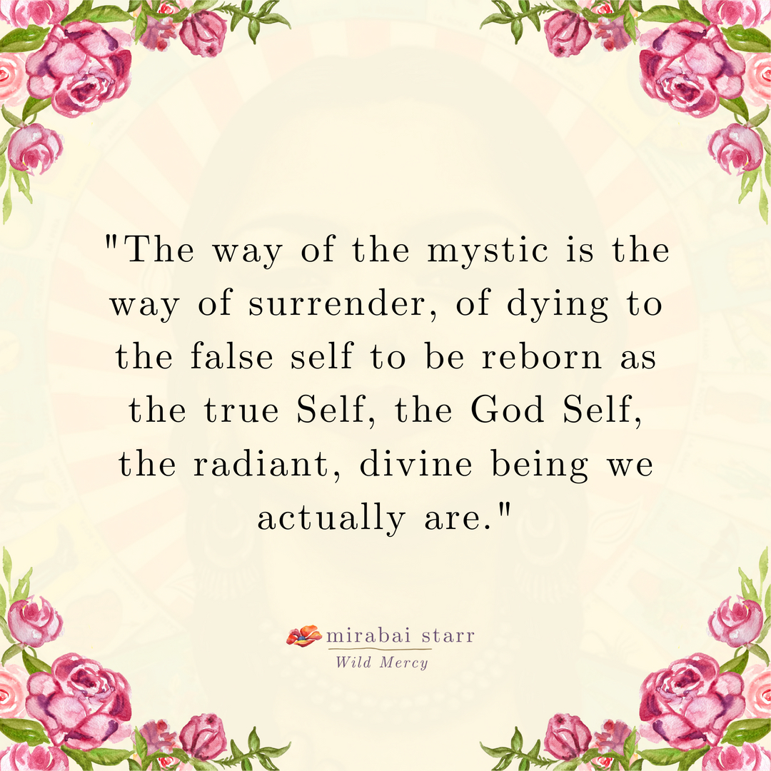 Mirabai Starr (@mirabaistarr) on Twitter photo "The way of the mystic is the way of surrender, of dying to the false self to be reborn as the true Self, the God Self, the radiant, divine being we actually are."
๐๐ช๐ญ๐ฅ ๐๐ฆ๐ณ๐ค๐บ by @mirabaistarr
Watercolor and graphic design by <a href="/willow__brook/">Willow Brook</a> @soul.invoc "The way of the mystic is the way of surrender, of dying to the false self to be reborn as the true Self, the God Self, the radiant, divine being we actually are."
๐๐ช๐ญ๐ฅ ๐๐ฆ๐ณ๐ค๐บ by @mirabaistarr
Watercolor and graphic design by <a href="/willow__brook/">Willow Brook</a> @soul.invoc
