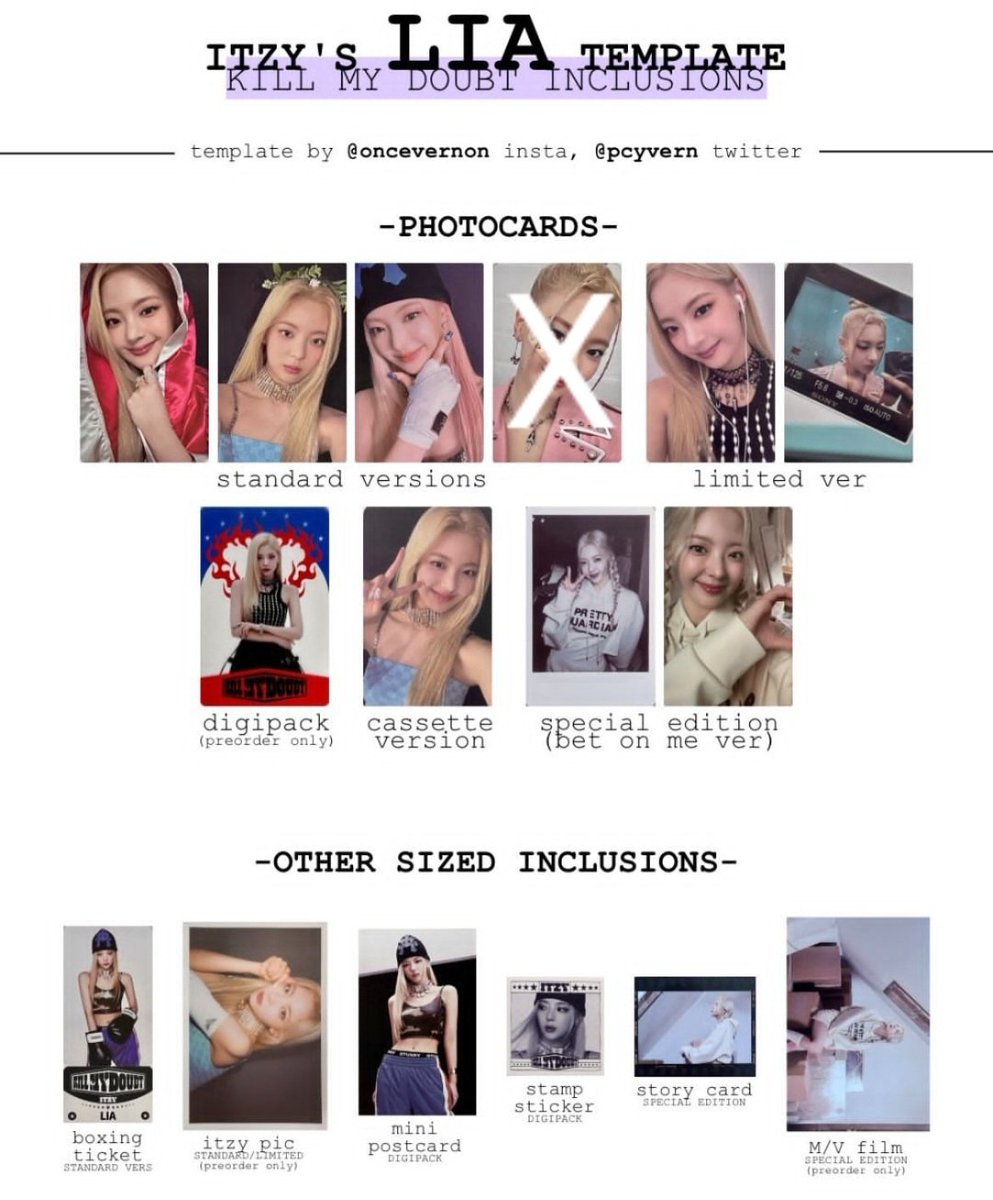 🐸 wtt itzy kill my doubt standard version

have: ryujin ticket, yuna postcard, yeji pc
want: lia equivalents 

usa or canada only 🙏🏽