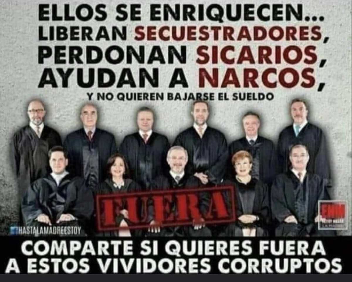 chioreya's tweet photo. Gracias a este cartel es que no se ha podido avanzar mucho en el tema de seguridad y justicia por su complicidad y protección a los delincuentes de cuello blanco y a todo tipo de delincuencia  organizada ! https://t.co/076NwPdKLD