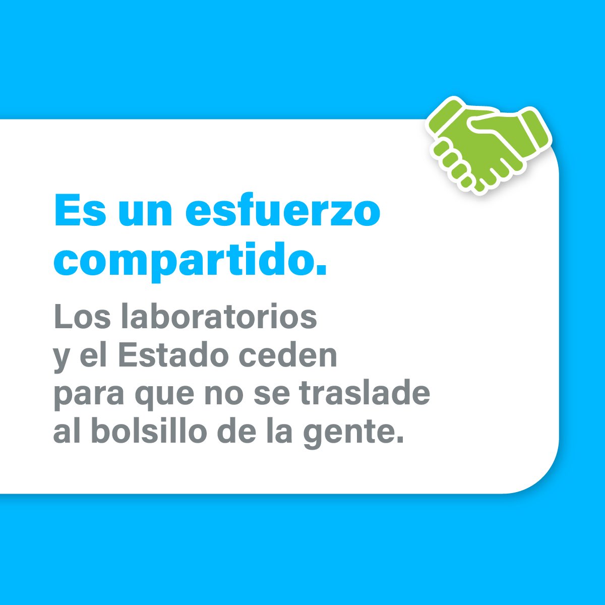 unionxlapatria's tweet image. • @SergioMassa anunció un congelamiento de precios para los medicamentos hasta el 31 de octubre. 💊