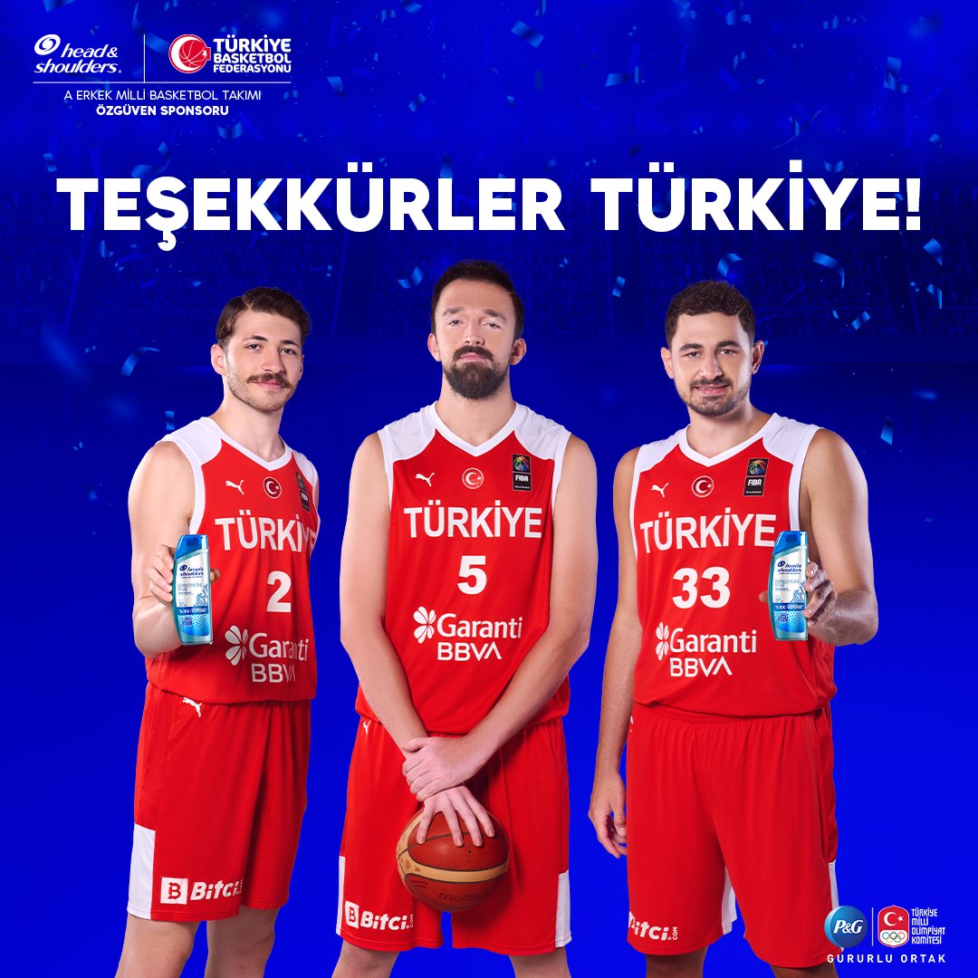 Teşekkürler Türkiye A Erkek Milli Takımı! %100 özgüven dolu smaçlarla her mücadelede yanınızdayız! 🇹🇷💪🏻🏀⛹️‍♂️