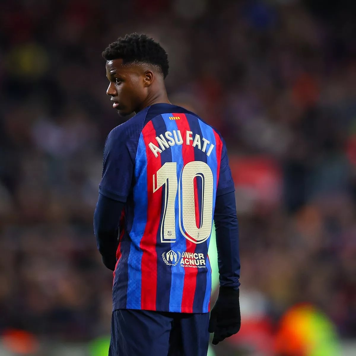 Ansu fati wearing Barcelona's iconic number 10 is a big disrespect