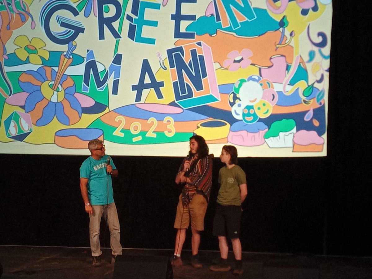 We're so glad to have supported  @Greenmantrust again this year.  @UniSouthWales media students covered one of this weekend's #GreenMan festival stages and made a documentary about GMT's work with #Cardiff charity @OasisCDF. Da iawn bawb!