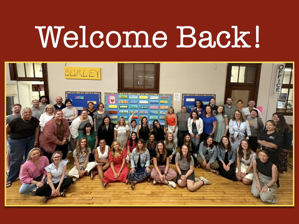 Burley School tweet media