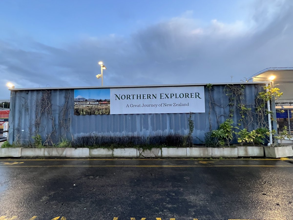 kazsfc2020's tweet image. おはようございます🇳🇿
今日は11時間かけてAuckland からWellingtonまで移動します(｀・ω・´)ｷﾘｯ
長い長い鉄旅のスタートです🚃
#NorthernExplorer