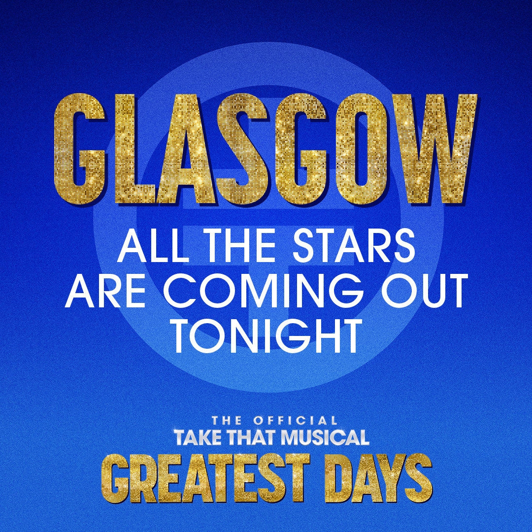Greatest_Days's tweet photo. Are you in the mood to rule the world Glasgow? Book your tickets to #GreatestDaysMusical @KingsandRoyal for a night you'll never forget 🎤
 
🎟 https://t.co/mV6yBeLdc0 
🗓 21-26 August

@takethat #TakeThat https://t.co/aS4egG6E2V