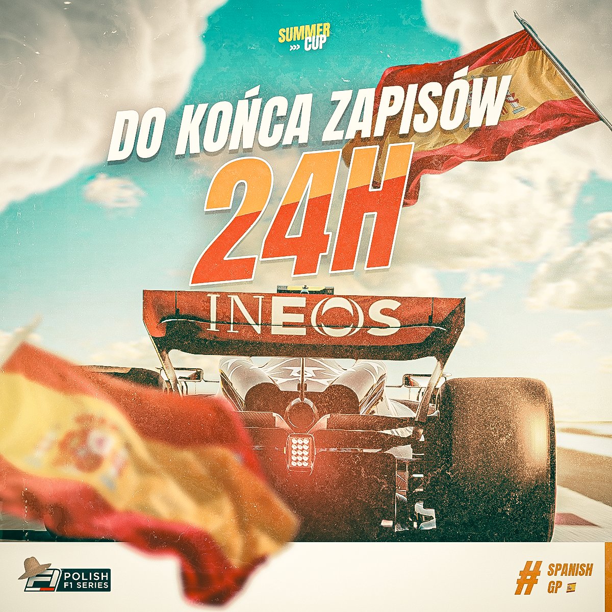 Mimo, że weekend dobiegł końca to nasze zapisy do trzeciej rundy Summer Cupa wciąż trwają! Czas macie do poniedziałku do 23:59, więc to ostatni moment na doszlifowanie swoich czasów i widzimy się we wtorek na torze 😉