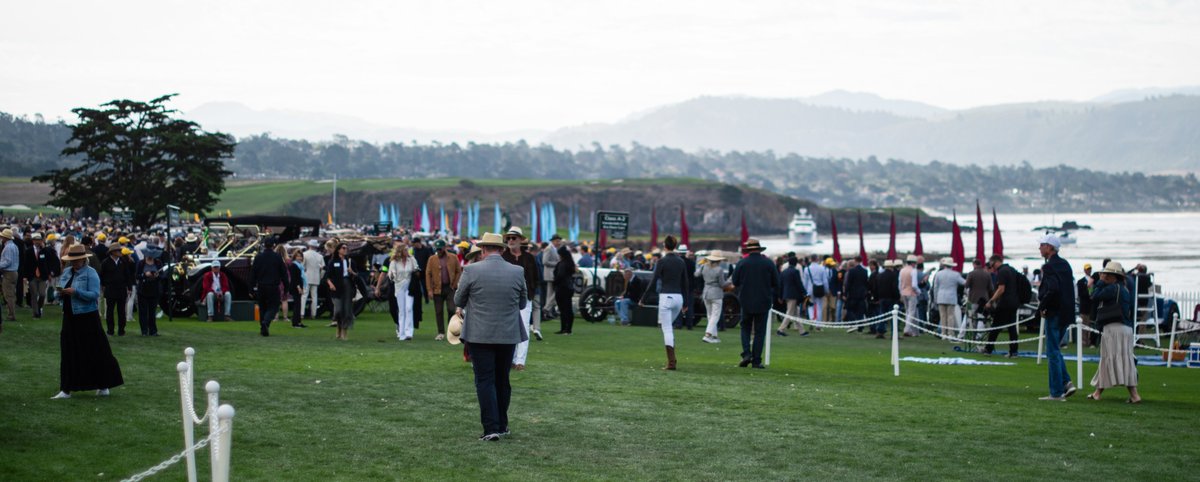 dkellogg66's tweet photo. Good morning from the Pebble Beach Concours d'Elegance https://t.co/hxM98G3nV2