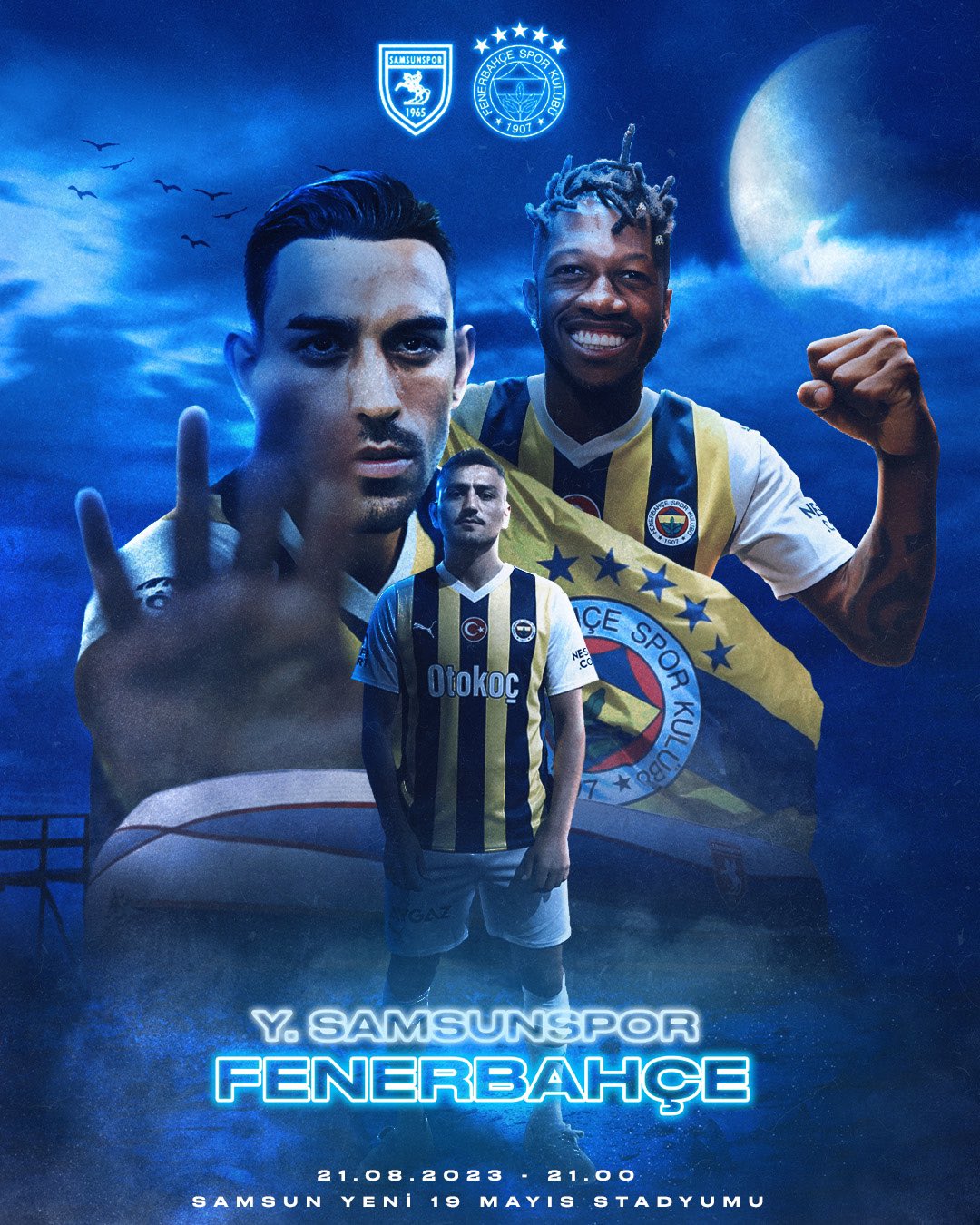Samsunspor Fenerbahçe Maç Afişi