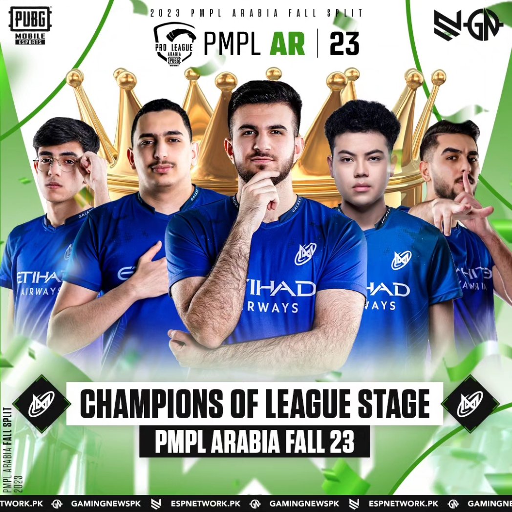 gamingnewspk's tweet photo. 2023 PMPL Arabia Fall 🏆
Team Nigma Galaxy are the winners of Grand Finals! 🔥

Make sure to follow us or you might miss out on such Esports updates 🙂

#2023PMPL #PMPLAR #GAMINGNEWSPK #esports #news #PUBGMOBILE #ESPORTSPUBGMOBILE #AIMTOVICTORY https://t.co/dWPp6aj3Nv