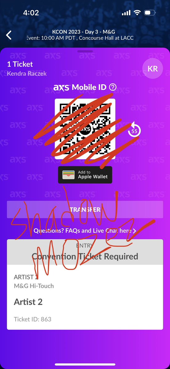 shadowmozez's tweet photo. WTS KCON D3
EVERGLOW M&G A Hi-Touch
$25 since i cant go & it's soon!
proofs on my IG https://t.co/dXTnjrVYOy…
#WTSKCON #WTS #KCON #WTSEVERGLOW #KCON2023 #KCON2023LA #EVERGLOW #EVERGLOW_kconla2023
hitouch hi touch hiwave hi wave meet & greet day 3 sunday https://t.co/T9OGzY16R5
